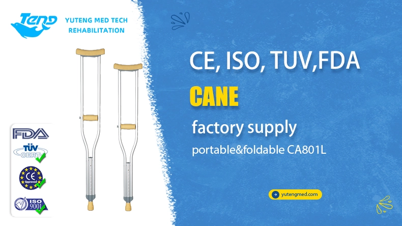 Aluminum Alloy Underarm Crutch