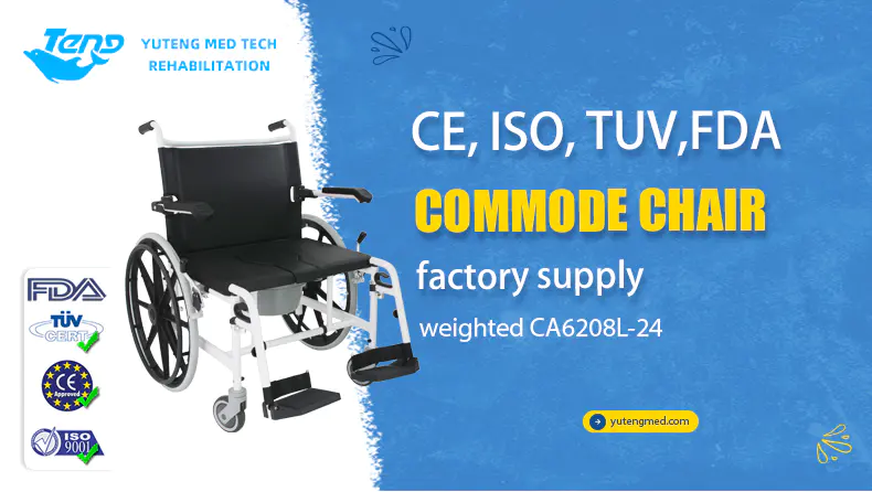 Multifunctional Commode Wheelchair