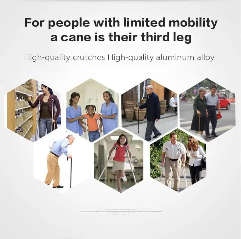 Adjustable Elbow Crutch
