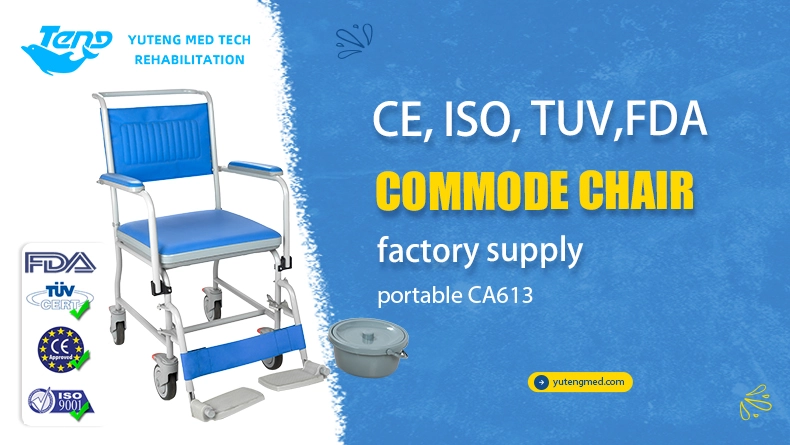 Height Adjustable Commode Chair