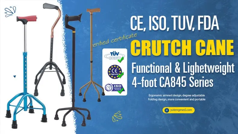 Medical Four Legged Crutch